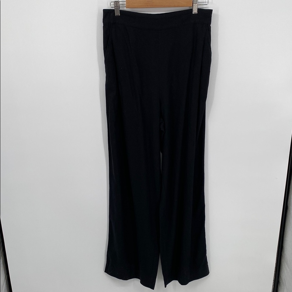 Madewell The Easy Linen Pull-On Pants NWT Size 8 Tall - Picture 2 of 10